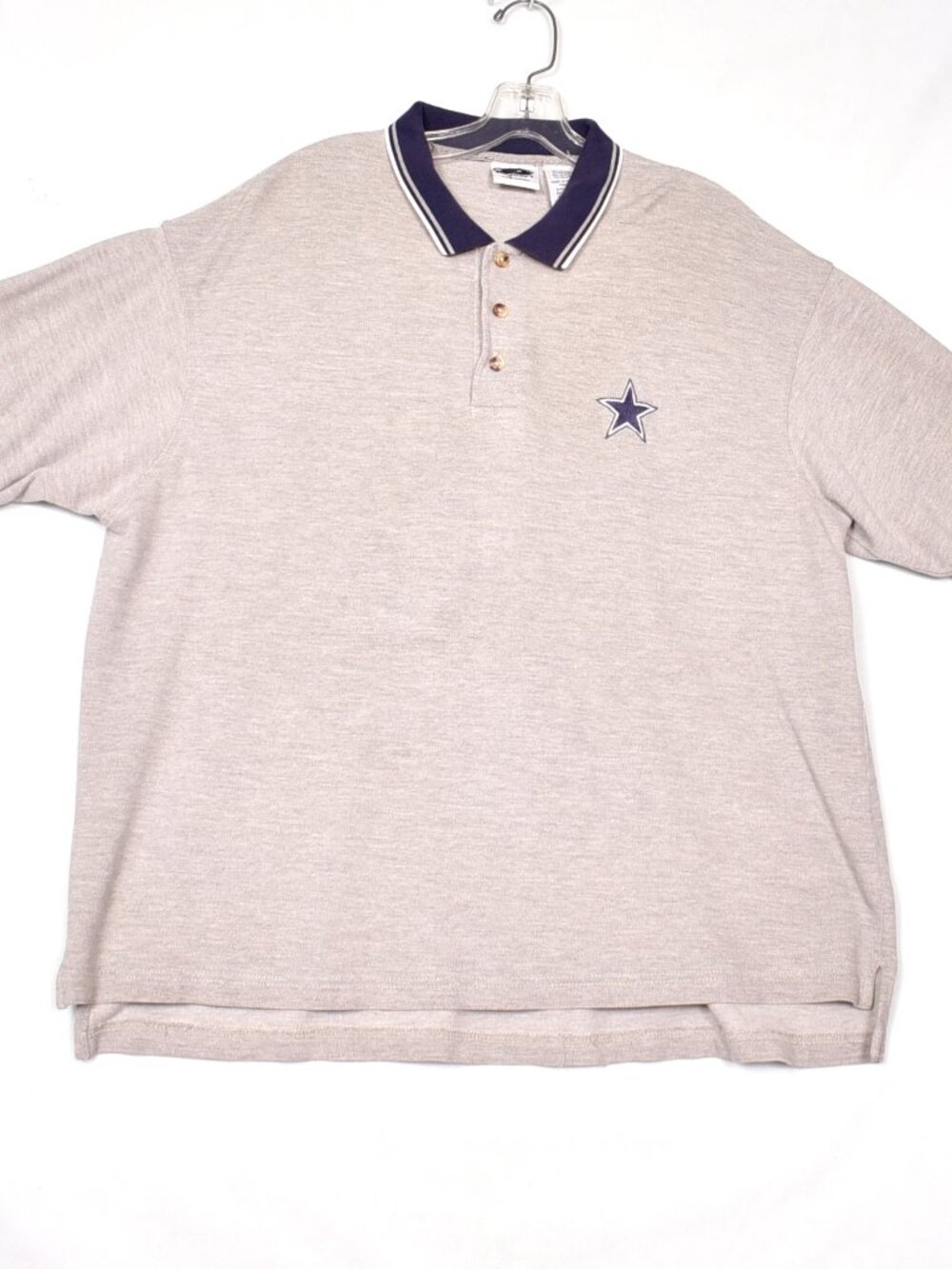 Dallas Cowboys The Edge Vintage Men's Polo Shirt Size XL